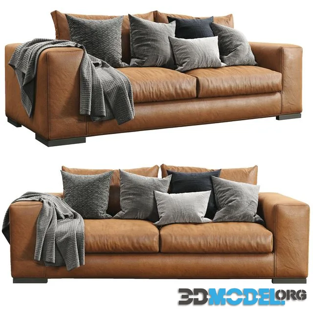 Sofa Leather ESPACE By Ferlea