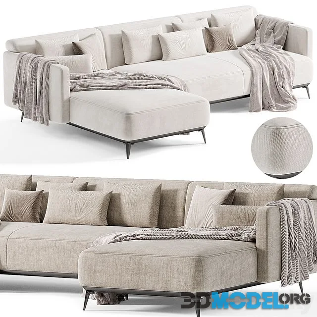 SOFA MODENA WITH RECREATION MODULE By Boconcept