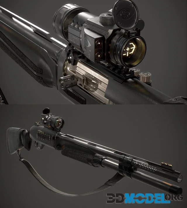 Tactical Shotgun Longinus Victoria A5 (PBR)