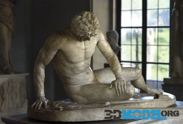 The Dying Gaul, Hellenistic period Capitoline Museums, Rome