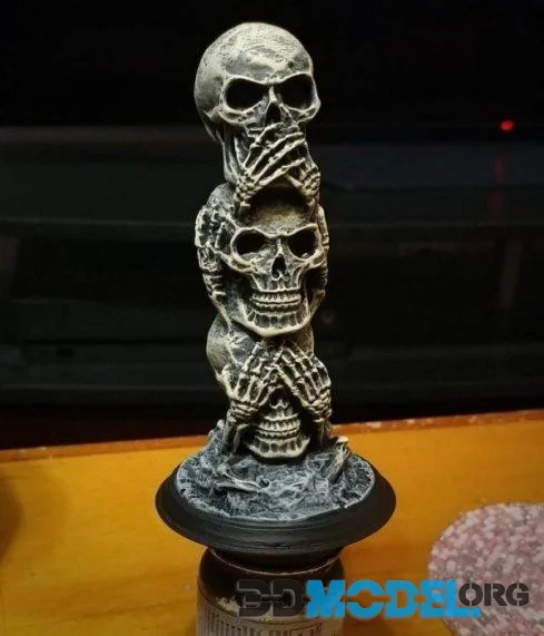 The Three Wise Skulls