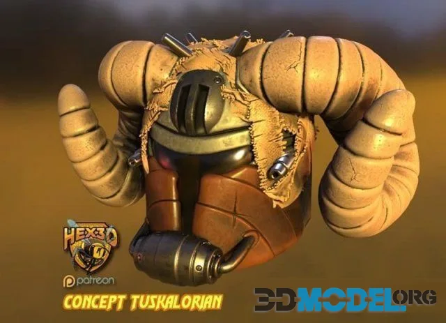 Tuskalorian Concept Helmet