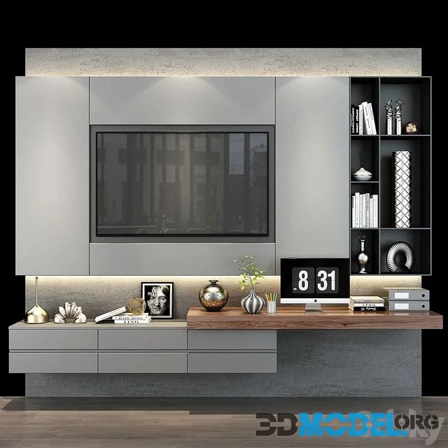 TV shelf 0340