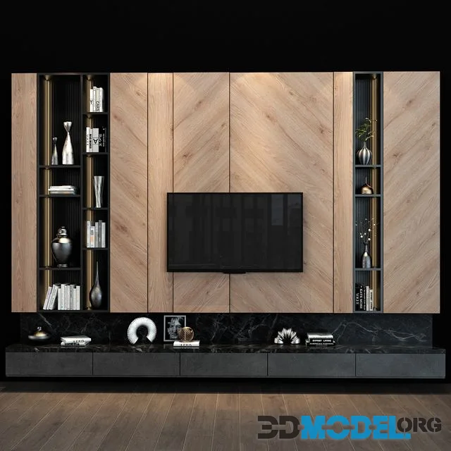 TV shelf 087