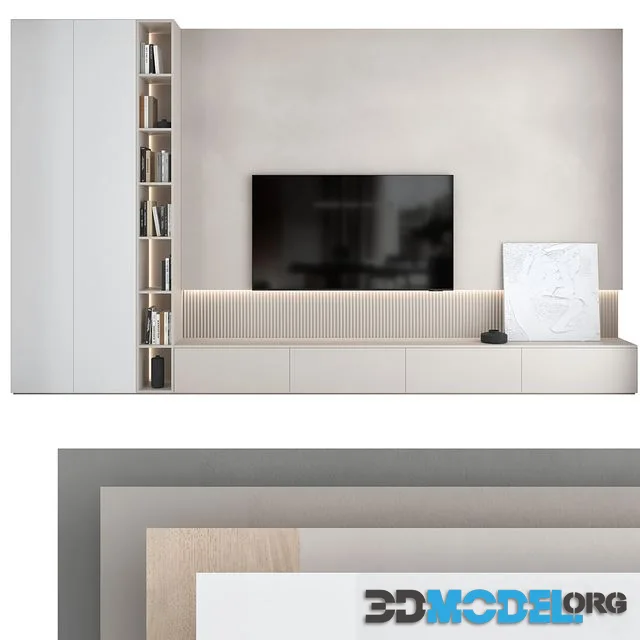 TV wall set 18