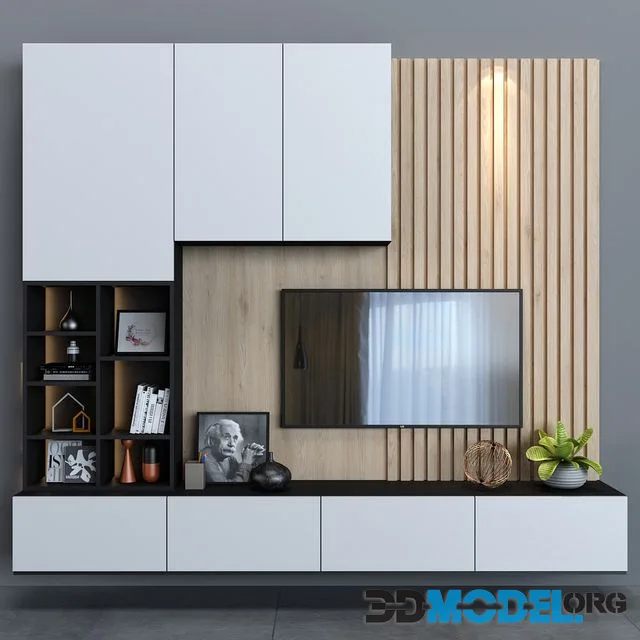 Tv wall set 33