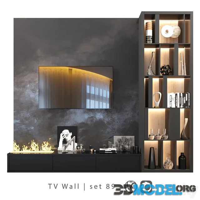 TV Wall set 89