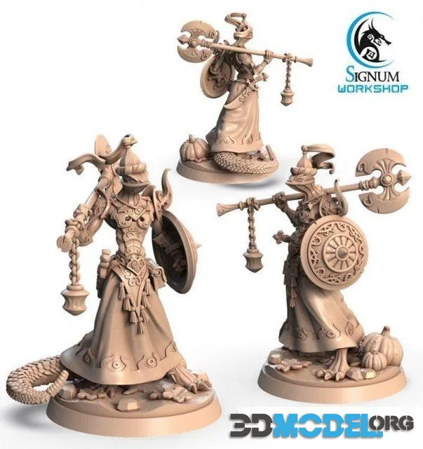 Vistash, the Ophidian Knight