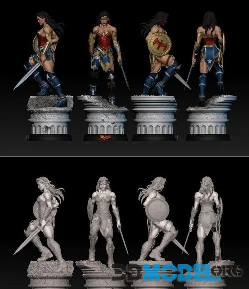 Wonder Woman statue 1