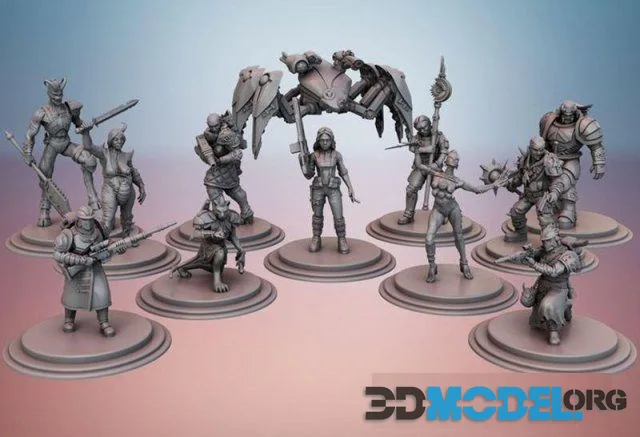 ZBS Miniatures – SiFi army 12 army