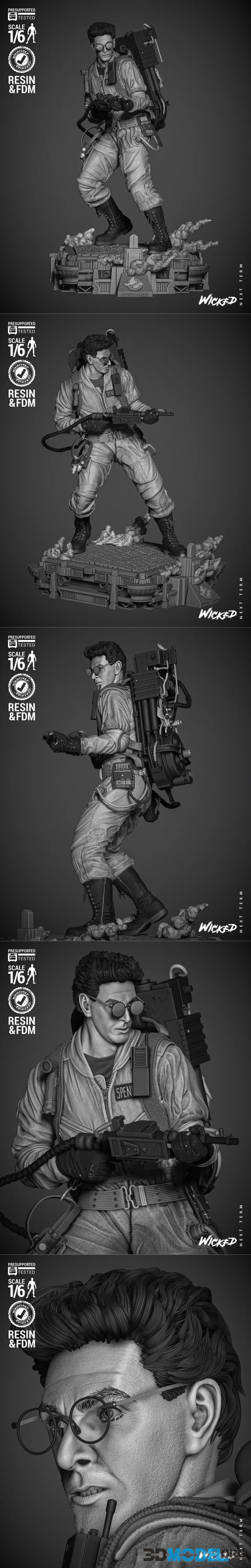 WICKED - Egon Sculpture – Printable