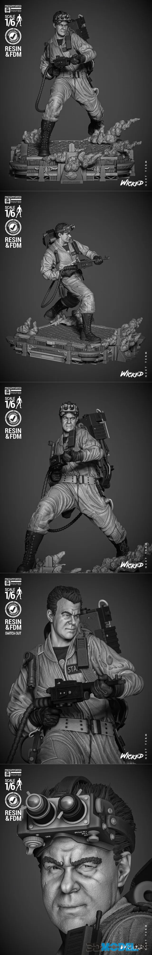 WICKED - Ray Sculpture – Printable