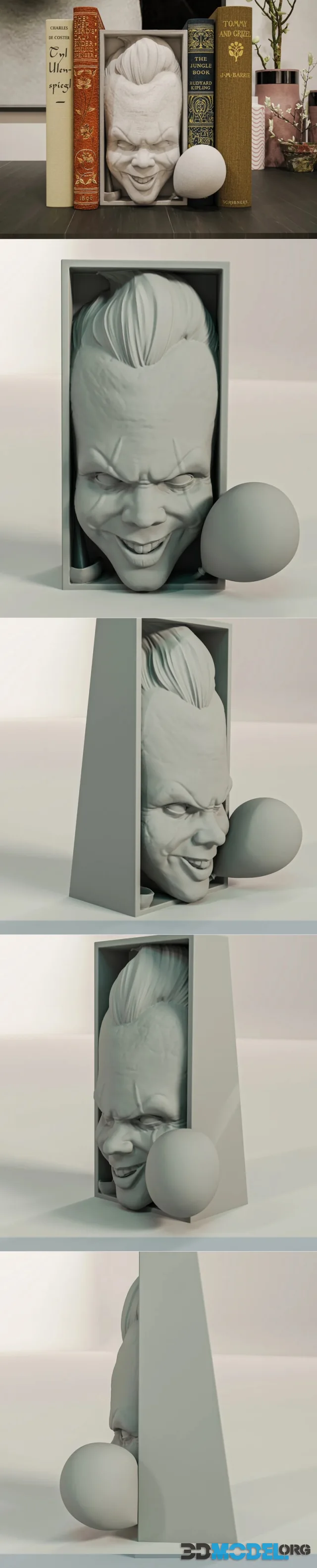 Pennywise Book Nook – Printable