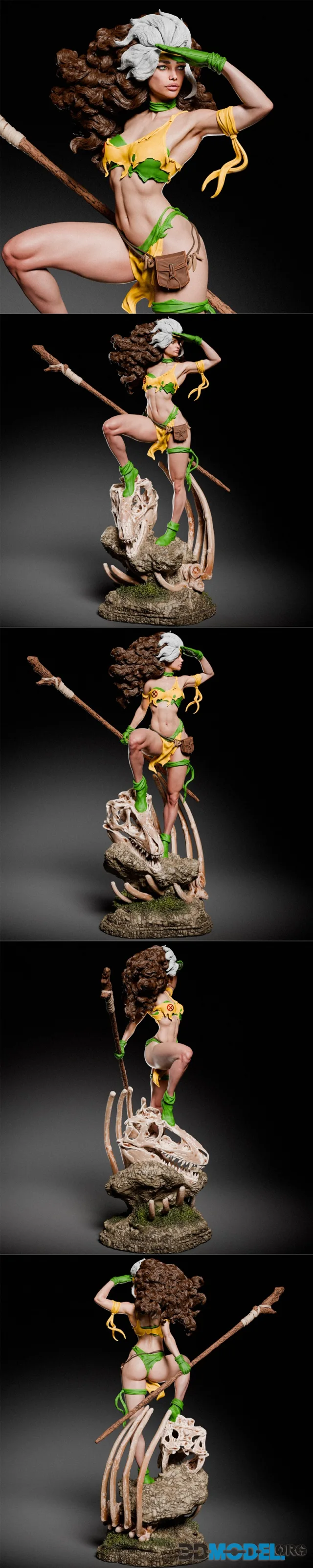 Ca 3d Studios - Rogue Savage – Printable