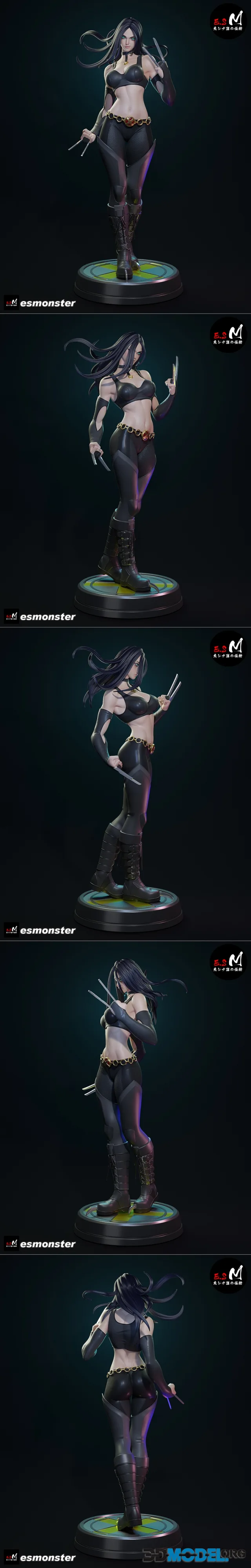 E.S Monster - X23 – Printable