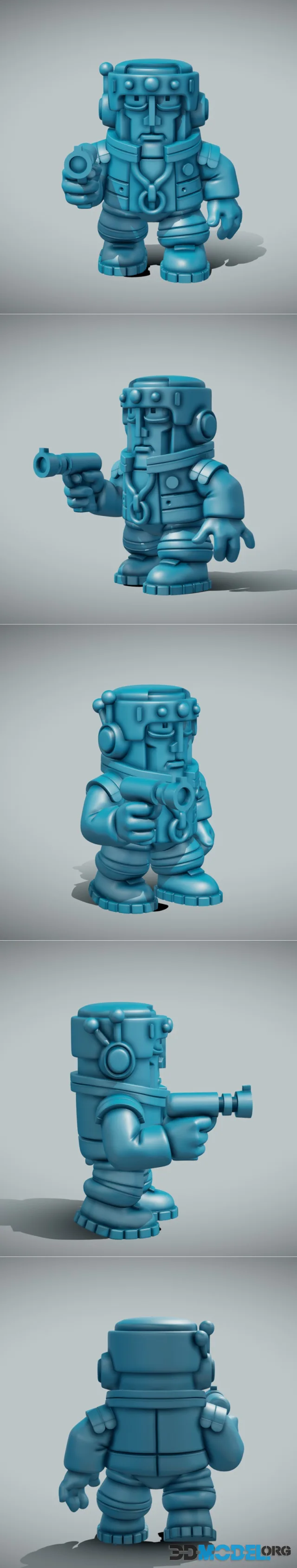 Robot from - The Mystery of the Third Planet – Printable