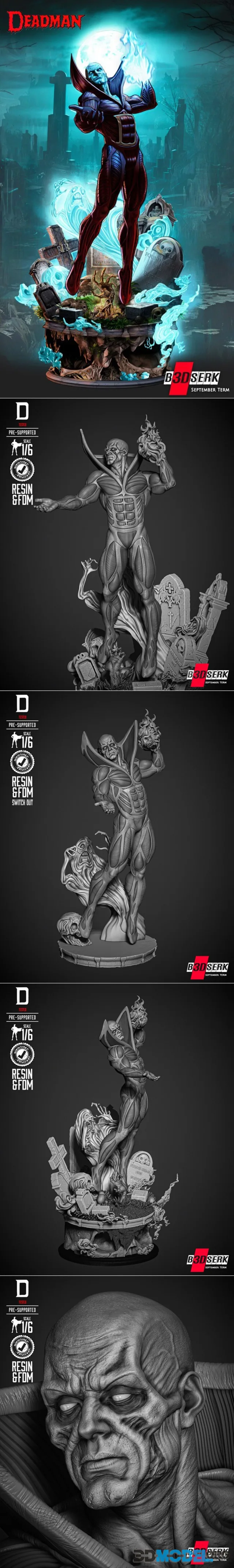B3DSERK - Deadman Sculpture – Printable