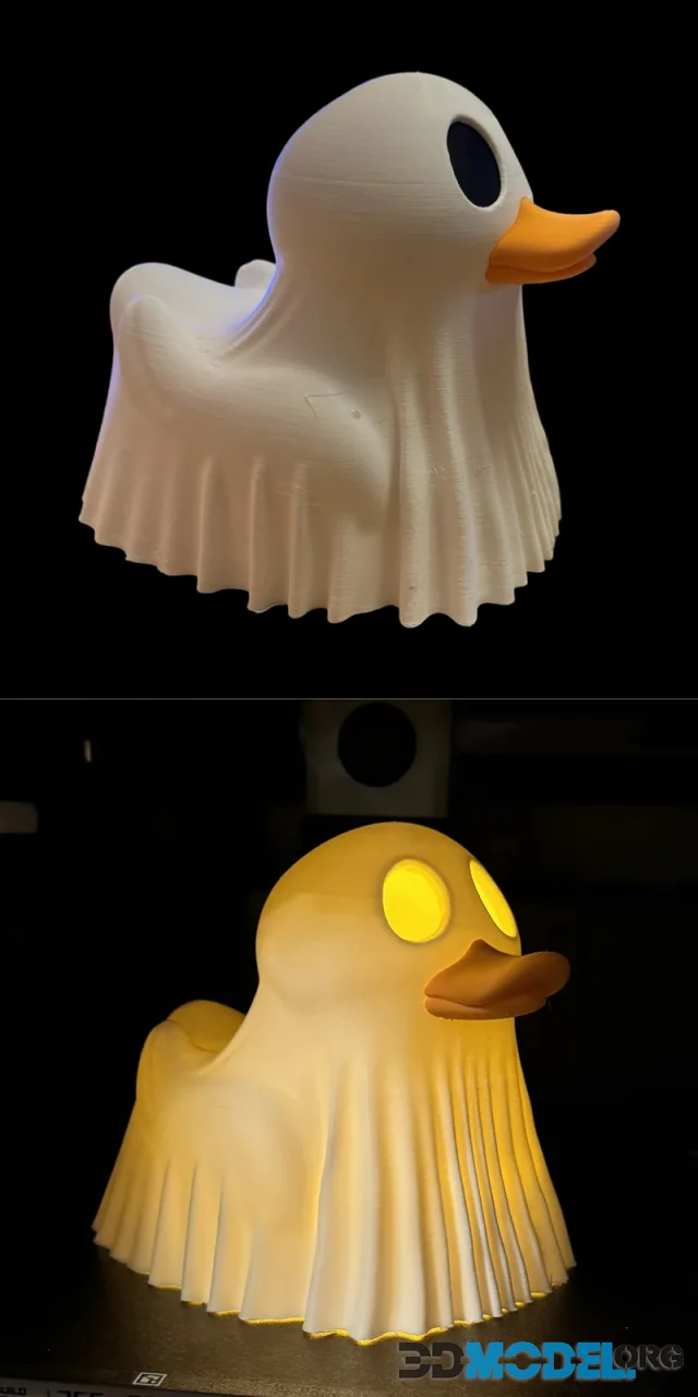 Ghost Duck – Printable