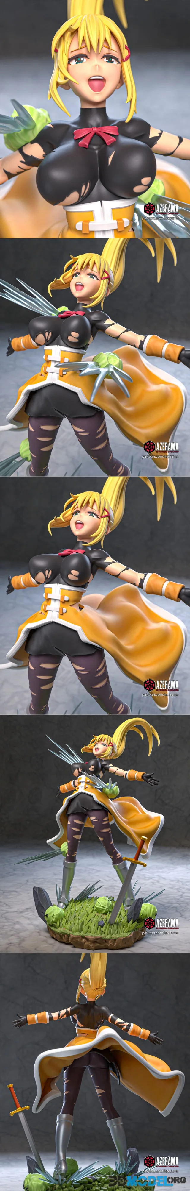 Azerama - Darkness - KonoSuba – Printable