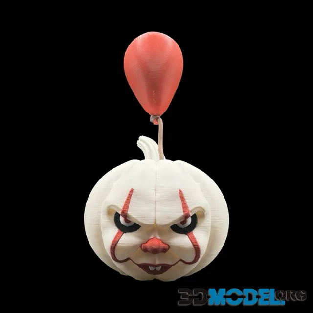Pennywise Pumpkin – Printable