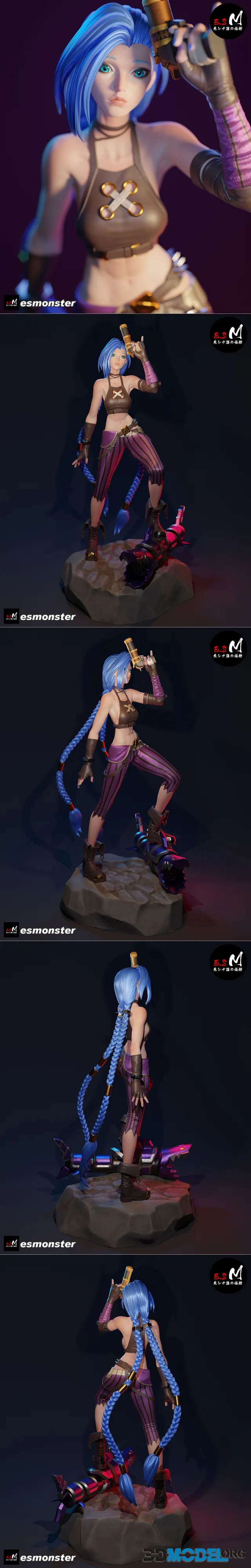 E.S Monster - Jinx – Printable