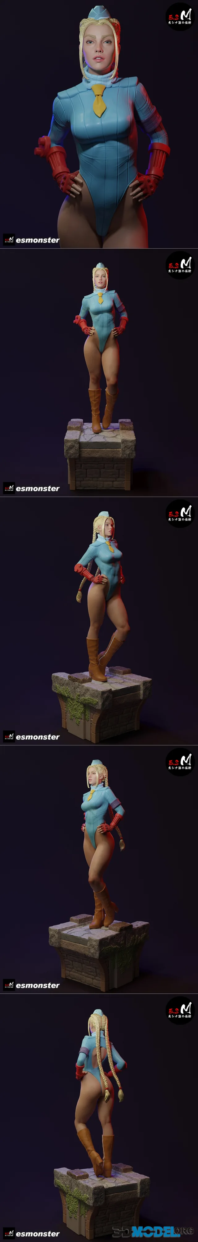 E.S Monster - Cammy P4 – Printable