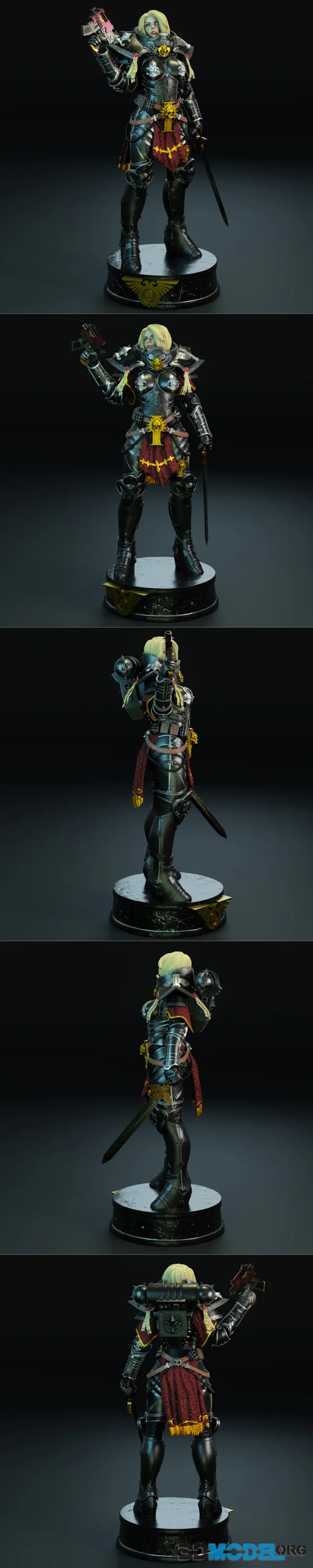 Sister of Battle from Warhammer – Printable