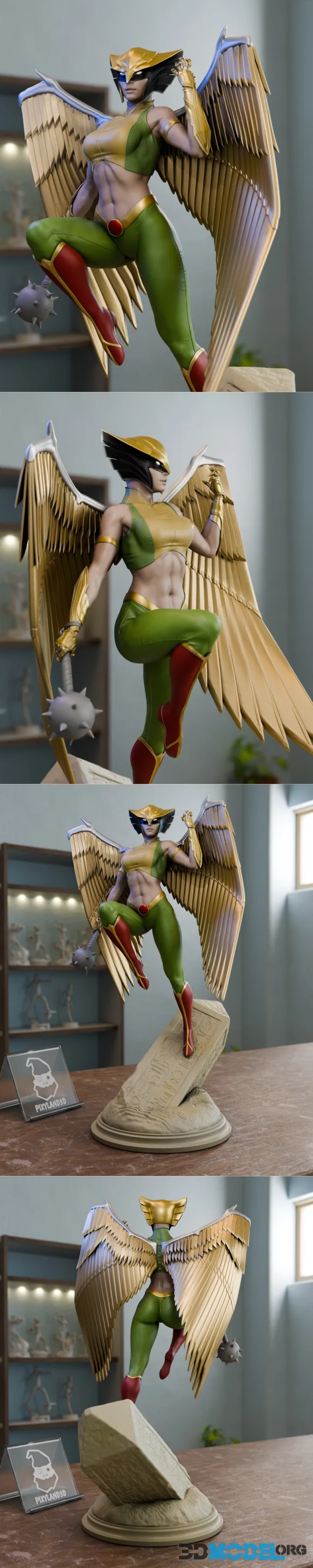 Hawk girl – Printable