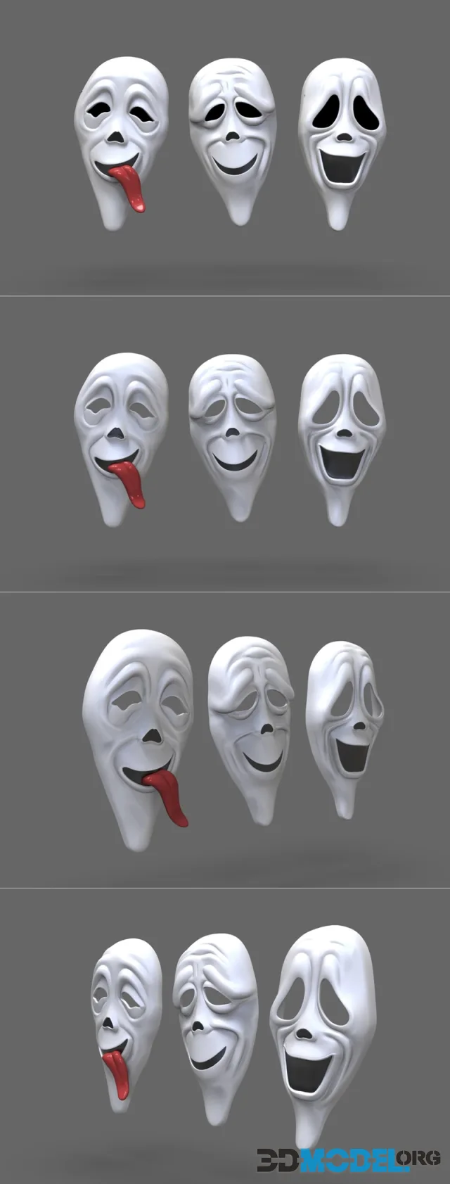 Scary Movie Masks – Printable