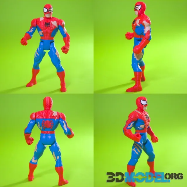 Battle Damaged Spiderman – Printable