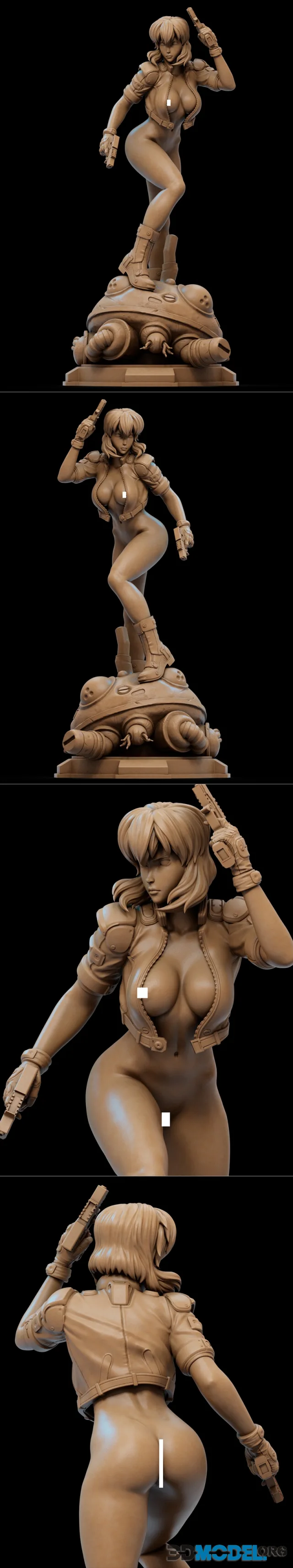 Ca 3d Studios - Motoko NSFW Version – Printable
