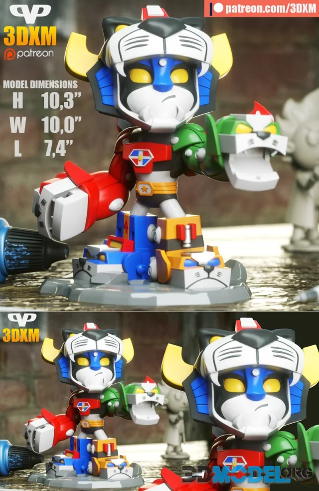 Voltron Chibi – Printable
