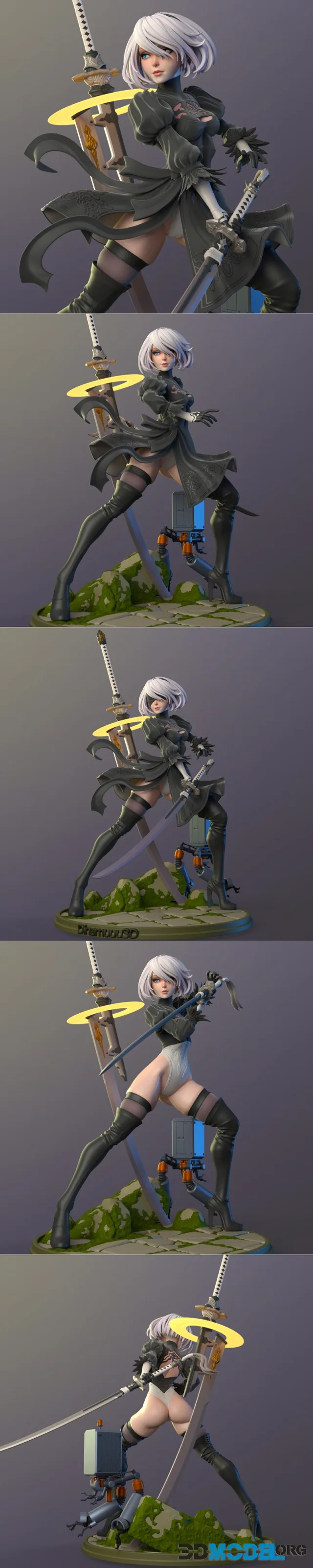 DiNamuuu3D - 2B Nier Automata – Printable