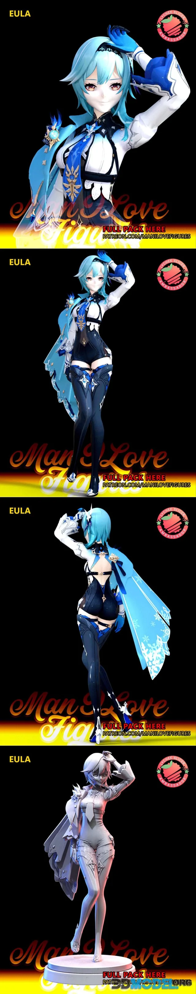 Eula - Genshin – Printable