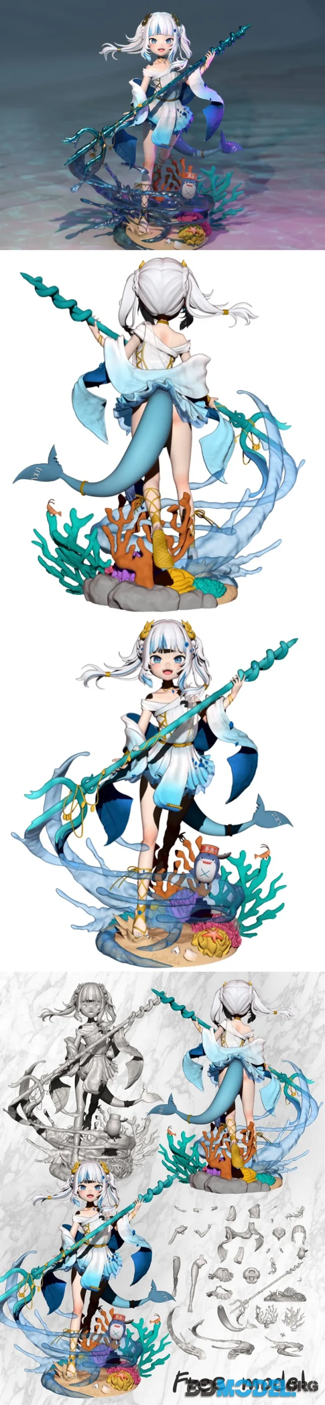 Hololive Gawr Gura – Printable