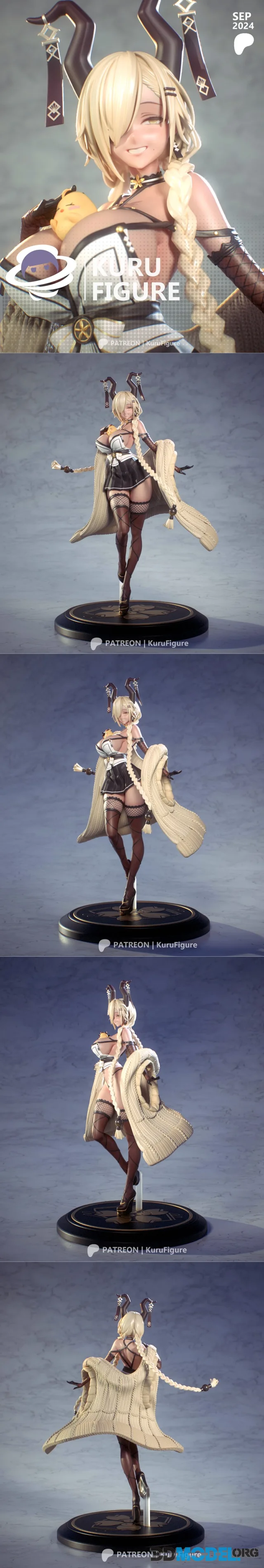 Kuru Figure - Owari – Printable
