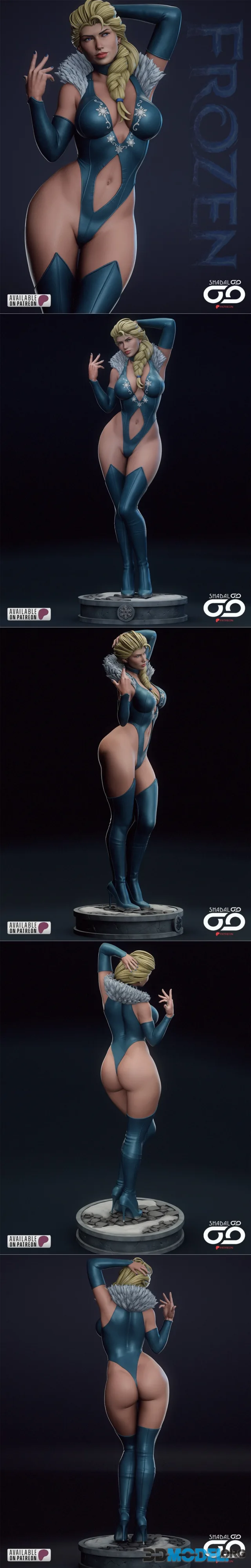 Shadaloo Studios - Elsa – Printable