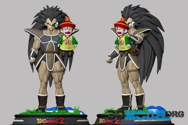 Raditz & Gohan - Jonatan Vogel – Printable