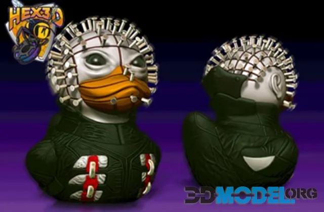 Hex3D - Pinhead Duck – Printable