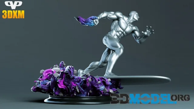 3DXM - Silver Surfer – Printable