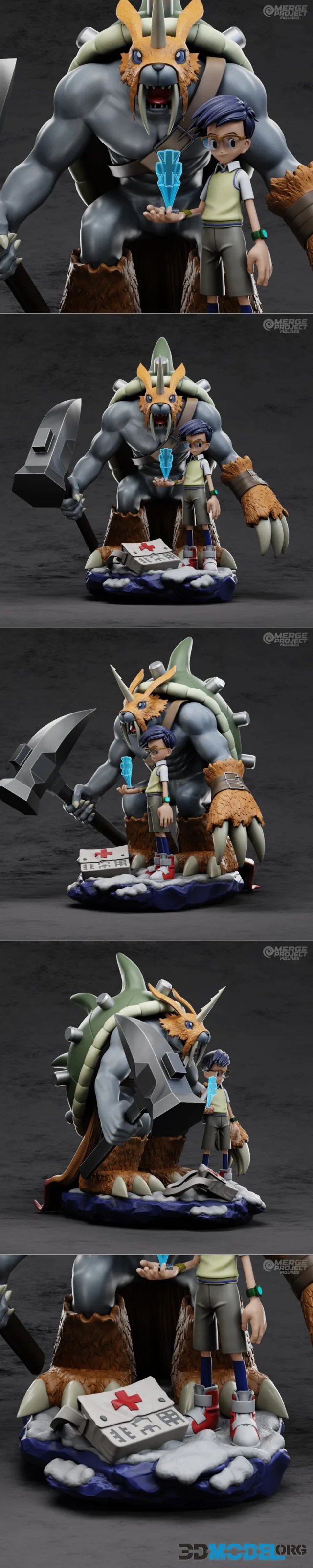 Joy and Zudomon – Printable