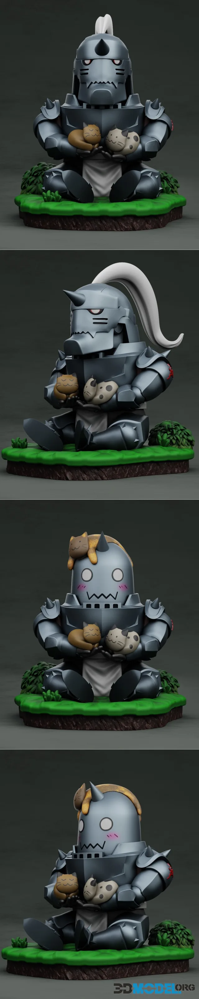 Alphonse Elric Chibi – Printable