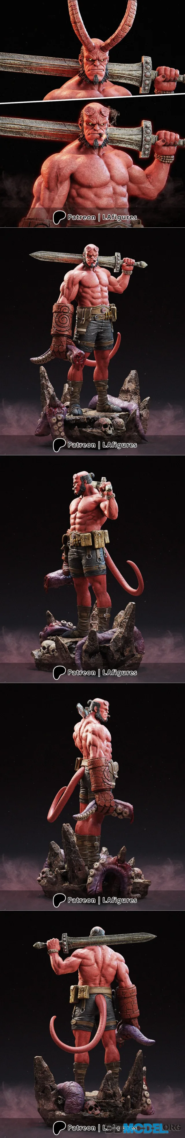 L.A. Figures - Hellboy – Printable