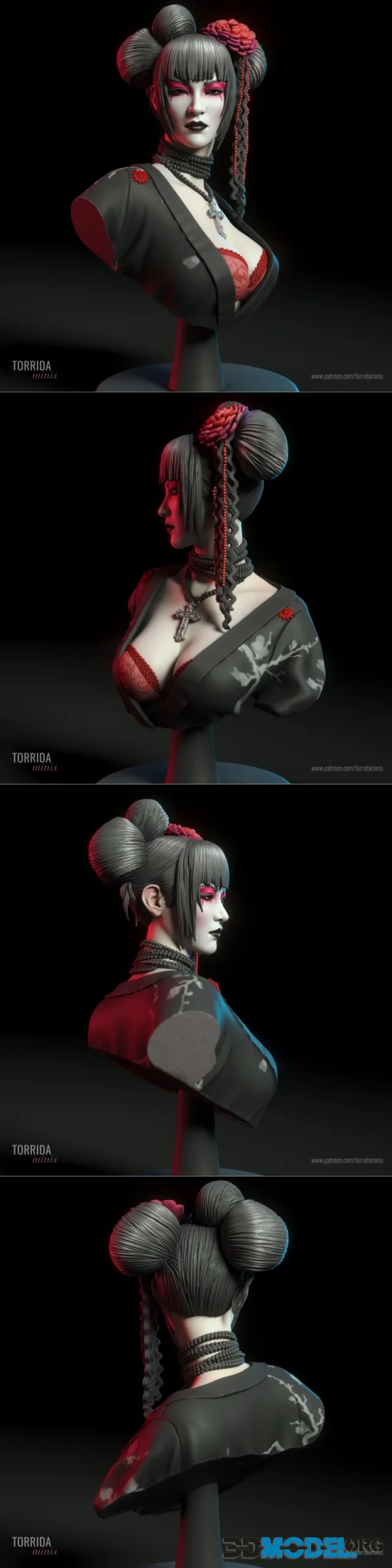 Torrida Minis - Hikari Bust – Printable