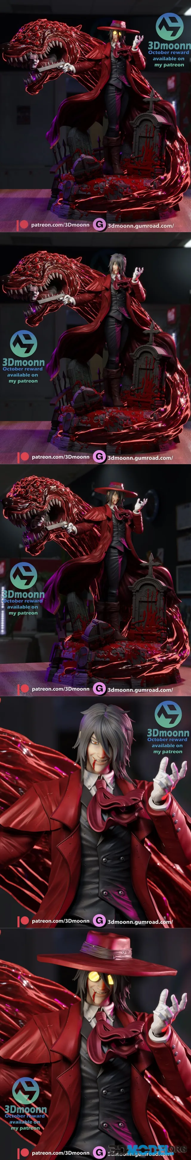 3Dmoonn - Alucard – Printable