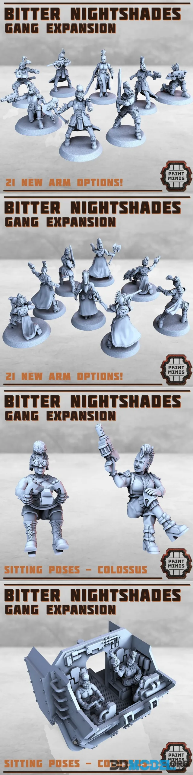 Bitter Nightshades Gang Expansion – Printable