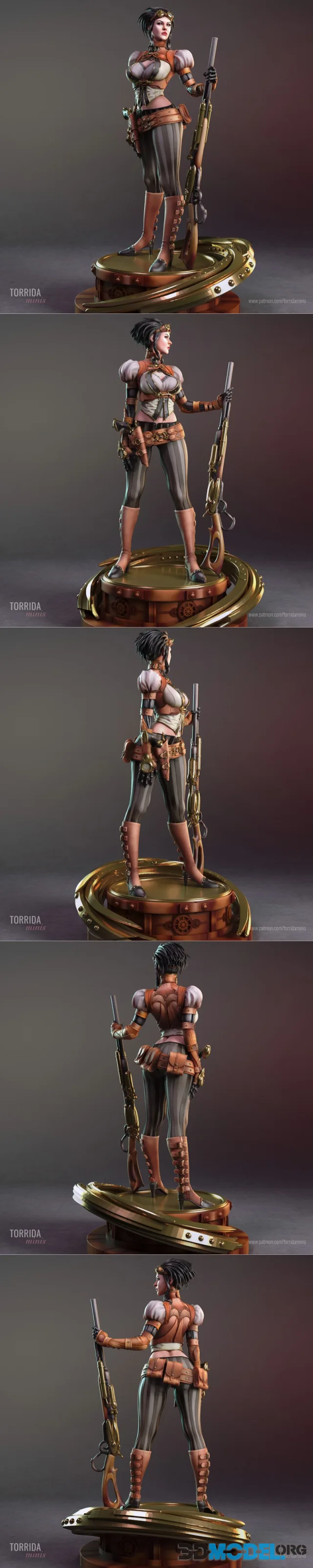 Torrida Minis - Lady Mechanika – Printable