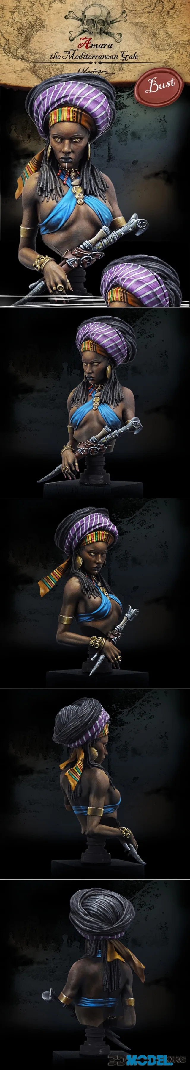 Amara Bust – Printable