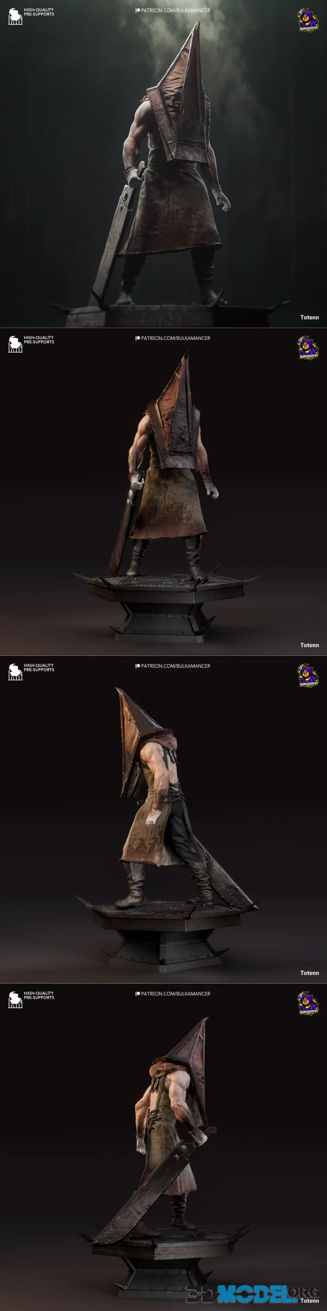 Bulkamancer Sculpts - Pyramid Head – Printable