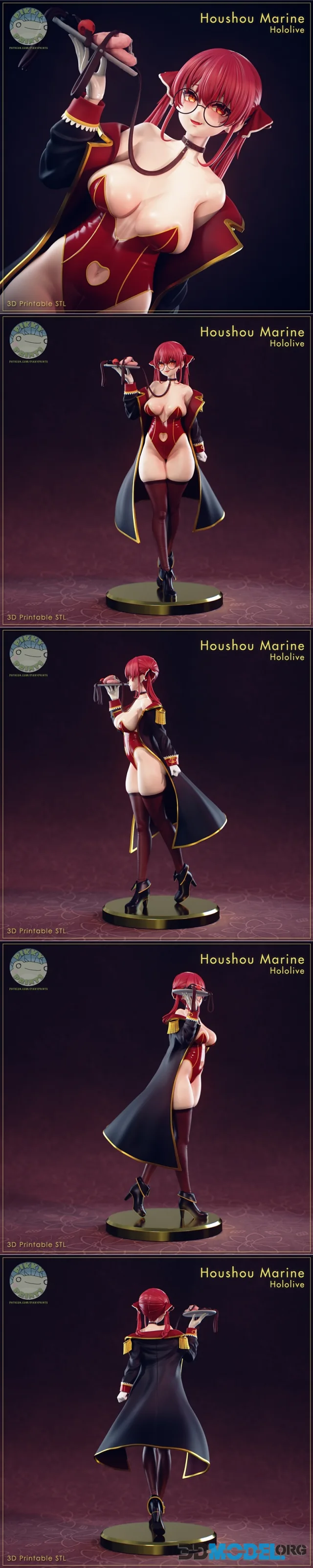 Pikky Prints - Houshou Marine – Printable